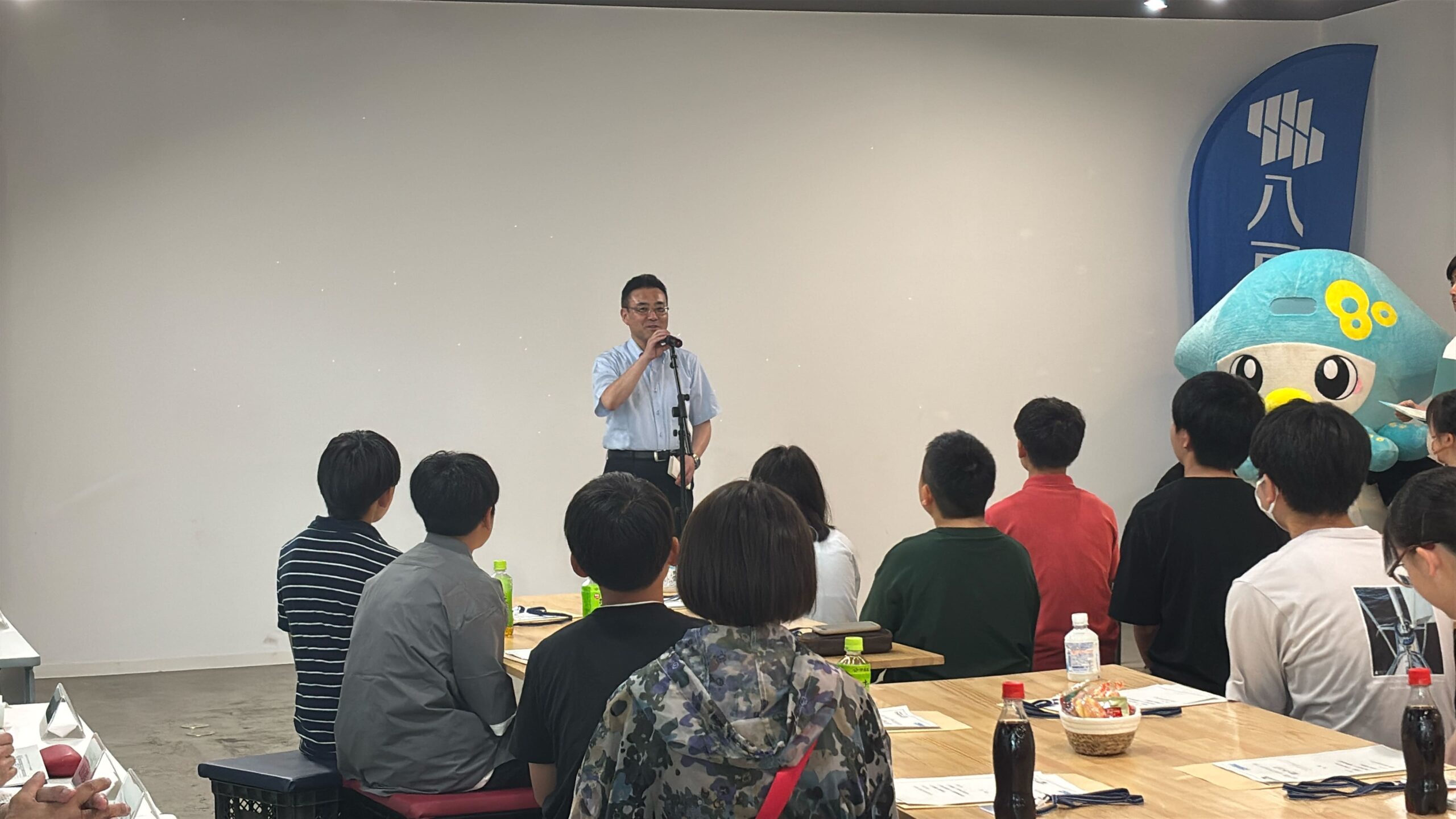 まず初めに
熊谷市長より、ご挨拶をいただきました✨

熊谷市長もこの活動を楽しみにしてくださっております！！