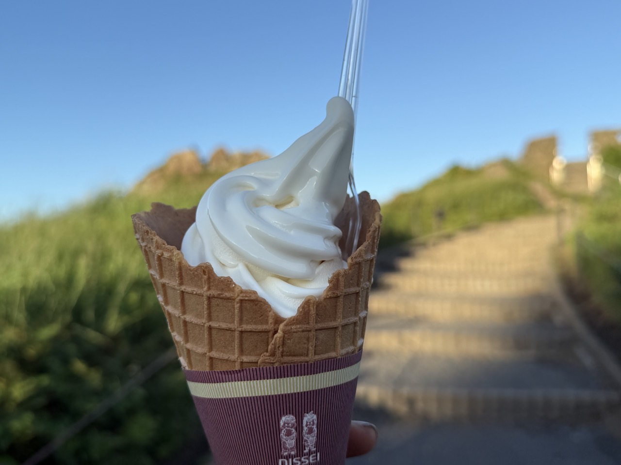 1番人気のまきばソフト（ワッフル）！🍦