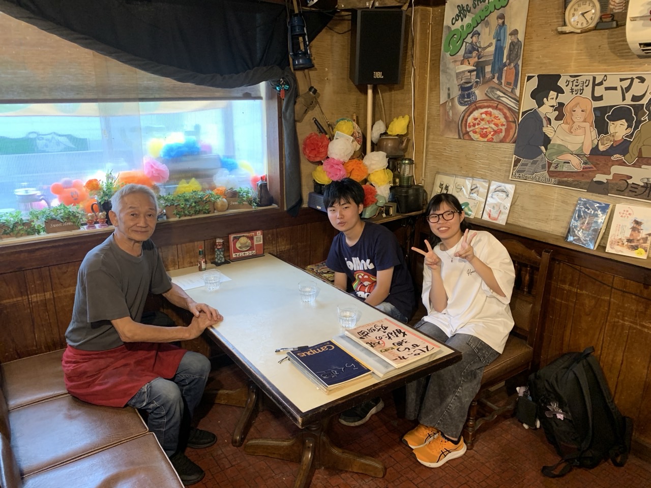 ピザが人気の軽食喫茶ピーマン🫑🍕