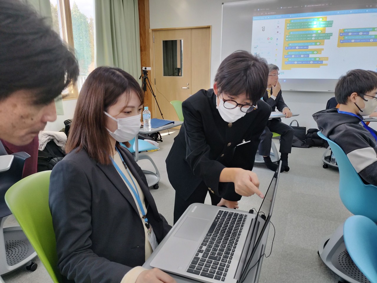 みなさん、夢中になって取り組まれていました😊